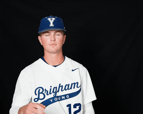 Hair Hat GIF by BYU Cougars
