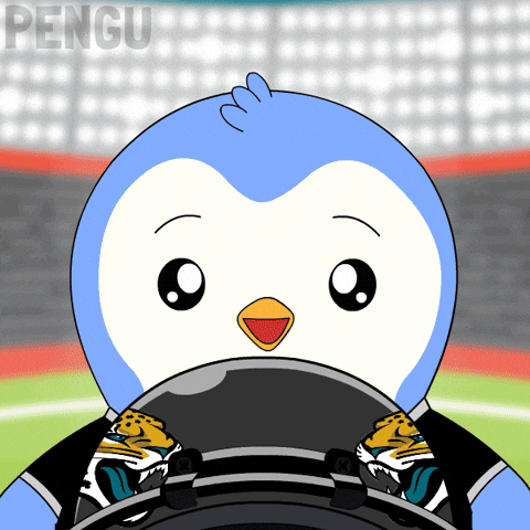 Game Time Football GIF by Pudgy Penguins