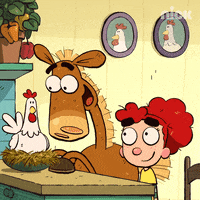 Chicken Pony GIF by Nickelodeon