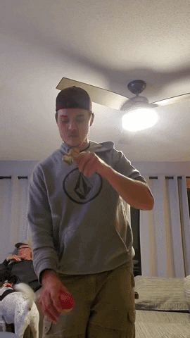 Natating kendama around the world GIF