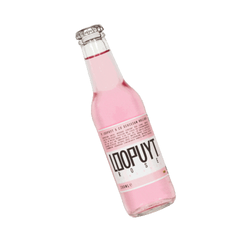 Pink Cheers Sticker by Loopuyt