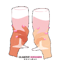 GlamourGoddessBoutique celebration cheers champagne champagne toast Sticker