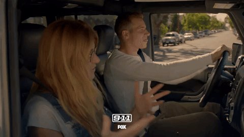 driving 9-1-1 GIF