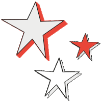 stars betty Sticker