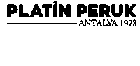 platinperukantalya platinantalya logo Sticker