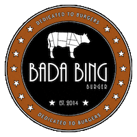 Bada Bing Hamburger Sticker by BadaBingBurger JKPG