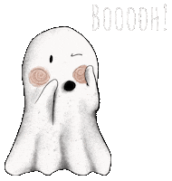 AngelinaBorgwardt halloween booo gespenst angelinaborgwardt Sticker