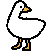 Bird Duck Sticker