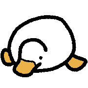 Bird Duck Sticker
