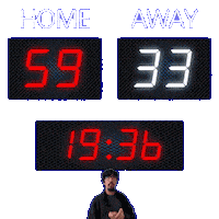 33 Away Sticker
