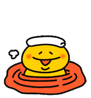 Character Onsen Sticker