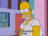 happy homer simpson GIF