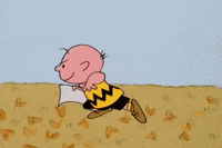 Charlie Brown Running GIF by Peanuts