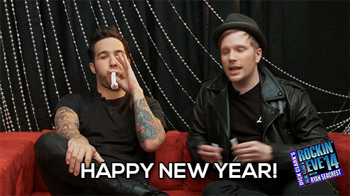 happy new year GIF by New Year's Rockin' Eve