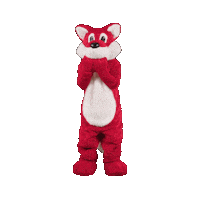 Happy Fox Sticker by UBS Schweiz