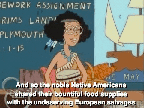Native American Cartoon GIF