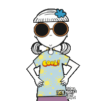 Happy Stay Cool Sticker