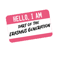 Travel Exchange Sticker by Erasmus Student Network