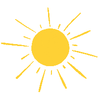 alinnerodrix summer sun day yellow Sticker