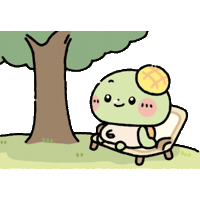 Day Off Waiting Sticker
