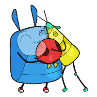 Bugs Love Sticker by BabyTV