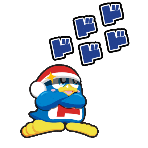 Penguin Plotting Sticker by DONDONDONKISingapore