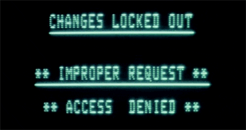 wargames access denied GIF