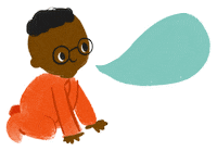 emmykastner wow nerdybabies Sticker