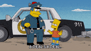 Talking Episode 19 GIF by The Simpsons
