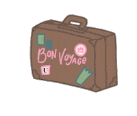 Bon Voyage Fashion Sticker by UZWEI