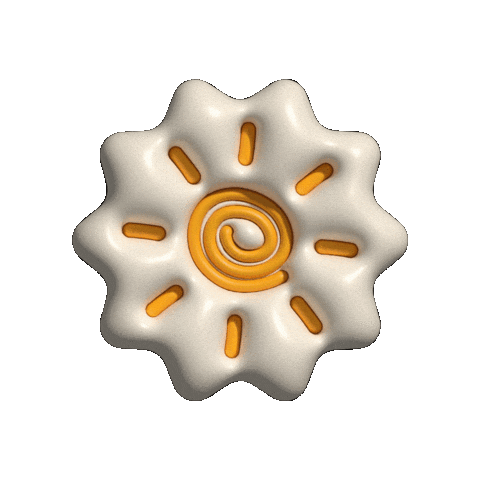 Bom Dia Sun Sticker by HELPNOFEED