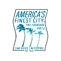 San Diego Run Sticker by In Motion Events