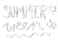 Summer Halloween Sticker