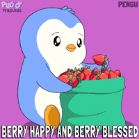 Happy Count Your Blessings GIF by Pudgy Penguins