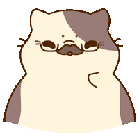 Cat Judge Sticker by Bichi Mao
