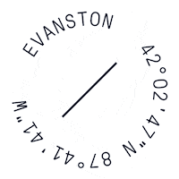 Evanston Sticker by Compass