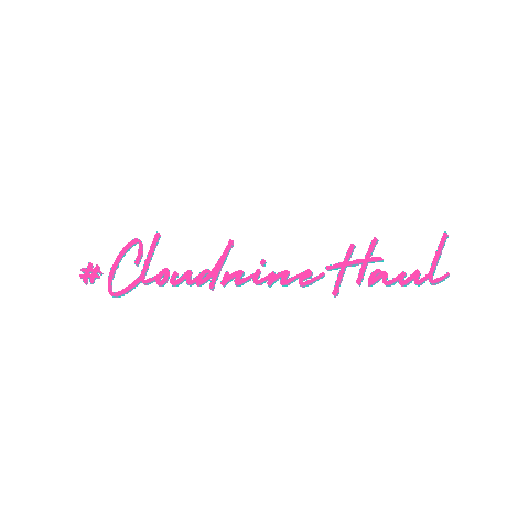 Cloud 9 Haul Sticker by Jane Badrakh