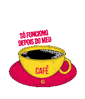 Cafe Sticker by Guerra Propaganda