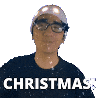 Happy Merry Christmas Sticker