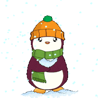 Snow Day Sticker by Pudgy Penguins