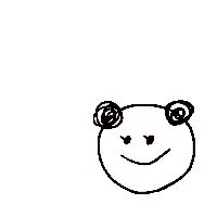 miruru love heart girl wink Sticker