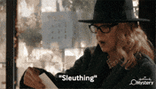Snooping Barbara Niven GIF by Hallmark Mystery