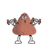 Badagoom yummy health exercise strength Sticker