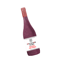 Cheers Wine Sticker by Côtes du Rhône Wines
