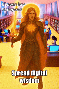 Library Teaching GIF by Bloomsday Preppers