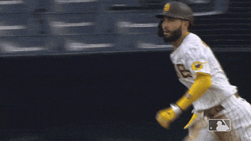 Celebrate Home Run GIF by San Diego Padres