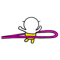 Workout Hooping Sticker by kwaesam