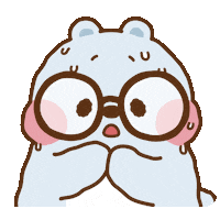 Nervous Bear Sticker by Tonton Friends