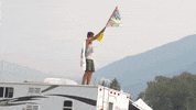 ShambhalaMusicFestival love flag shambhala GIF