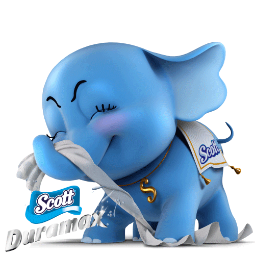 kimberly clark wink Sticker by ScottLAO